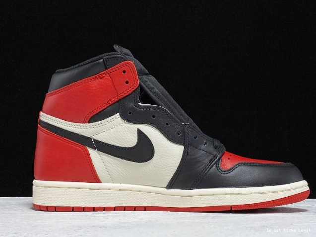 Jordan 555088-610 1 Bred Toe Retro High OG Air 0818
